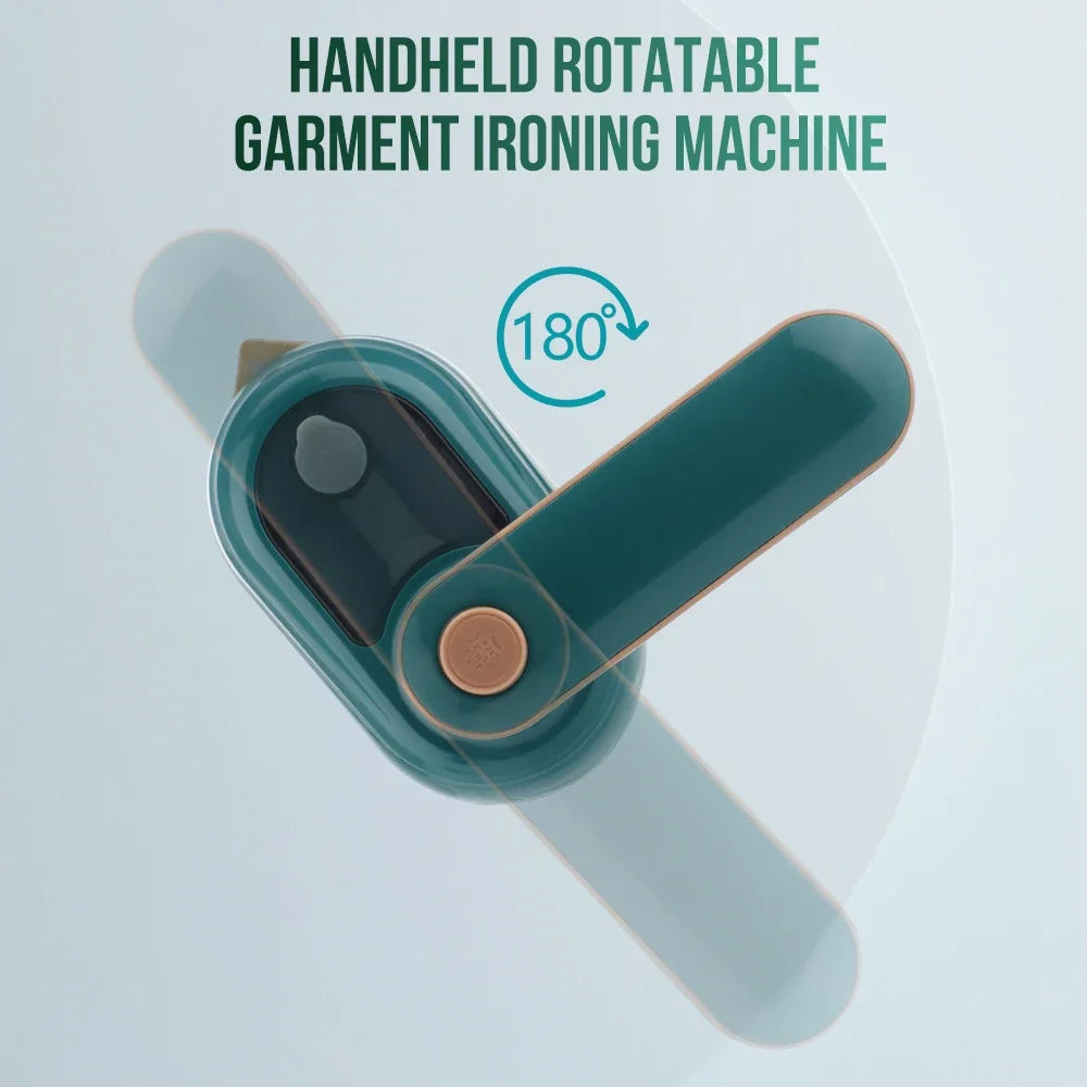 Handheld Mini Ironing Machine Portable Rotary Ironing Machine Wet and Dry Steam Iron for Home and Traveling Steam Iron